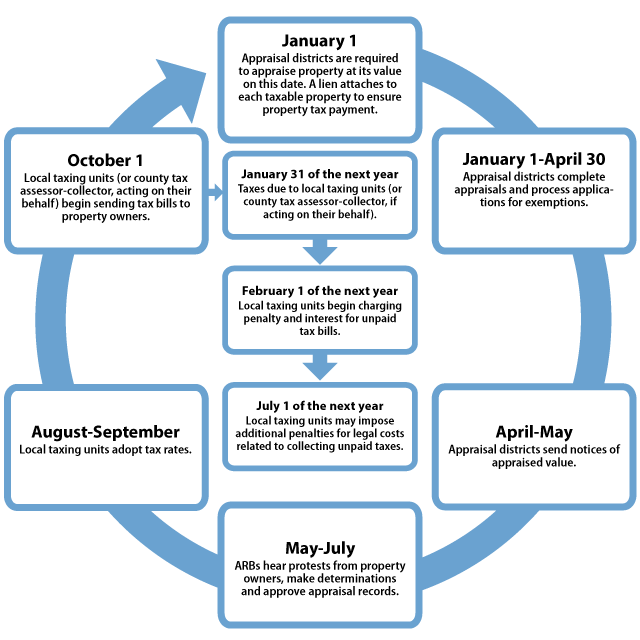 Steps for Property Tax Process